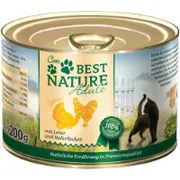 Best Nature Økonomipakke Cat Adult 12 x 200 g - Fjerkræ og lever