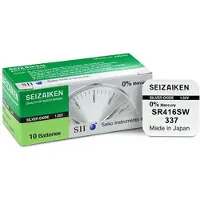 Seizaiken 337 SR416SW Sølvoxidbatteri - 1.55V