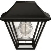 Philips myGarden Alpenglow væglampe 42 W E27, uden pære, Udendørs vægbelysning, Sort, Metal, IP44, Terrasse, Have, II