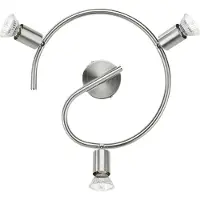 Philips myLiving Limbali lofts-/vægspot, 3x, Skinnebelysningsspot, GU10, 3 pære(r ), LED, 230 V, Krom