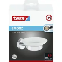 TESA Smooz, Sølv, Hvid, Krom, Metal, Oval, Væg, 110 mm, 130 mm