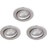 Philips Funktionel Indbygningsspot, Indbygget lysplade, Ikke-udskiftelig pære(r), LED, 2700 K, 350 lm, Nikkel