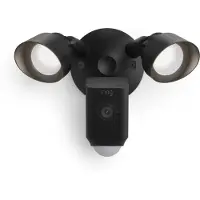 Ring Floodlight Cam Wired Plus - Netværksovervågningskamera - udendørs - vejrbestandig - farve (Dag/nat) - 1080p - audio - trådløs - WiFi - AC 120/230 V