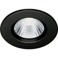 Philips Funktionel Indbygningsspot, LED, 2700 K, 220-240 V, Sort