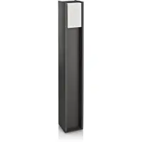 Philips EcoMoods Bridge søjlelampe 14 W E27, uden pære, Udendørs piedestal/postbelysning, Anthracit, Metal, IP44, Have, I