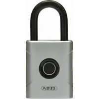 ABUS Touch 57/50 - Hængelås - biometrisk - fingeraftrykssensor - sølv