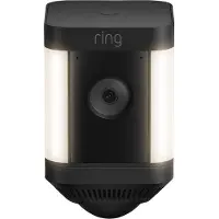 Ring Spotlight Cam Plus Batteri, Sort