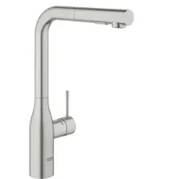 GROHE Essence køk svingbar tud - og udtræk.dualspray. Supersteel 30270DC0