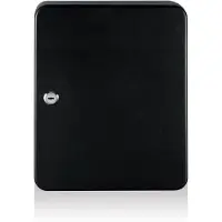 Yale Smart Living Yale YKB/550/DB1, Væg pengeskab, Sort, Elektronisk, Nøgle, 350 mm, 130 mm