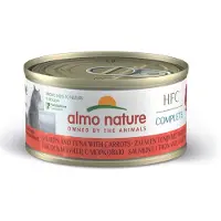 Almo Nature HFC Complete laks og tun med gulerod vådfoder til katte (70 g)