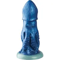 XR Brands Cocktopus Octopus - Silicone Dildo - Blue