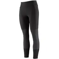 Patagonia - Trail running tøj dame - W's Pack Out Hike Tights Black til UnisexUld - Størrelse L - Sort