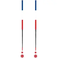 Les batons d'Alain - Skistave - France til UnisexUld - Størrelse 115 cm - Blå