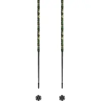 Les batons d'Alain - Skistave - Camo Vert til UnisexUld - Størrelse 135 cm - Grøn