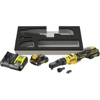 Metabo SKRALDENØGLE 12V DCF500L2G MED ADAPTERE 1/4" 3/8" 1/2" UNDERGRUND 1/4" 2x3,0Ah