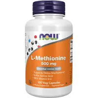 Now , L-Metionin, 100 Veg Kapsler