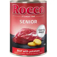 Rocco Økonomipakke: Senior 24 x 400 g - Okse & Kartoffel