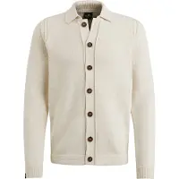 Vanguard Vest med Knapper Ecru Off-white Beige måle