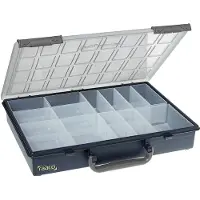Raaco Assorter 55 4x8-17, Polypropylen (PP), Blå, 338 mm, 261 mm, 57 mm, 850 g