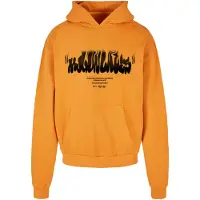 MJ Gonzales Sweatshirt 'Rising' orange / sort