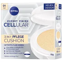 Nivea Cellular Expert Finish 3in1 pleje cushion Cushion foundation 15 ml Hell