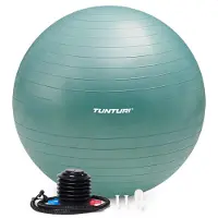 None Gimnastikos kamuolys Tunturi Gymball 65–90 cm, Petrol, Anti Burst (Diametras: 65 cm)