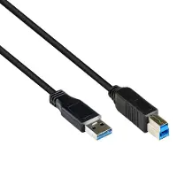 Goobay USB-A <-> USB-B 3.0 - 5m - Sort