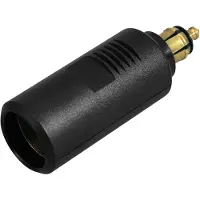 Pro Car Din adapter til cigarstik 12/24v 16amp