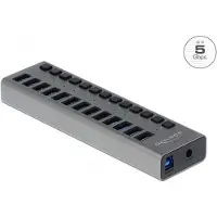 DeLOCK - Hub - 13 x SuperSpeed USB 3.0 - desktop