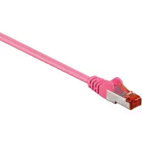 Goobay 93440, 30 m, Cat6, S/FTP (S-STP), RJ-45, RJ-45, Magenta