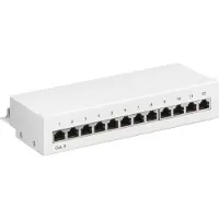 Goobay 62070, RJ45, Cat6, S/UTP (STP), 22/26, Hvid, 1U