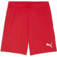 Puma Fodboldshorts teamGOAL - Rød/Hvid, størrelse X-Large