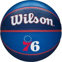 Wilson basketball NBA Tribute Philadelphia (én størrelse) blå