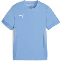 Puma Trænings T-Shirt teamGOAL - Lys blå/Hvid Børn, størrelse 128 cm