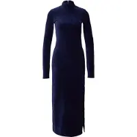 G-Star Velvet Slit Kjole Med Lange ærmer