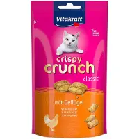 Vitakraft Crispy Crunch Classic med fjerkræ kattesnack (60g)