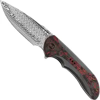 We Knife Equivik Framelock Lava Flow