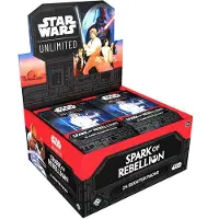 Fantasy Flight Games Star Wars: Unlimited - Spark of Rebellion Booster Ekranas (24 Booster)