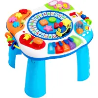 WINFUN Aktivitetsbord med bogstavtog og klaver (000801)