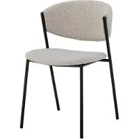 Bloomingville Marlo Spisebordsstol, Hvid, Polyester