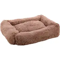 Flamingo Krems Rectangle Hundeseng