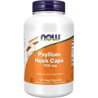 Now , Psyllium Husk Caps, 700 mg, 180 Veggie Capsler