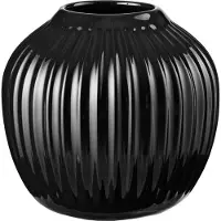 Kähler Hammershøi vase lille Sort