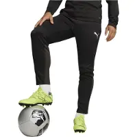 Puma Træningsbukser teamGOAL - Sort/Hvid/Mørk grå, størrelse 3XL