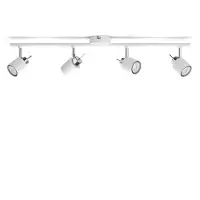Philips Meranti lofts-/vægspot, 4x, Overflade spotlys, GU10, 4 pære(r ), 220-240 V, Hvid