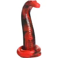 XR Brands King Cobra Silicone Dildo 21 cm