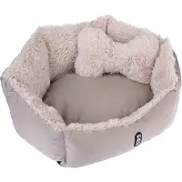 TIAKI hyggeseng Fluffy Bone - L 60 x B 50 x H 22 cm