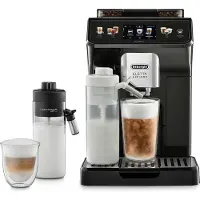 De'Longhi Eletta Explore ECAM450.65.G - Automatisk kaffemaskine med mælkeskummer - 19 bar - grå