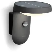 Philips Tyla væglampe 1,2 W, Udendørs vægbelysning, Anthracit, Metal, IP44, Terrasse, Have, III