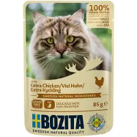 Bozita Økonomipakke bidder i sauce pose 24 x 85 g - Kylling